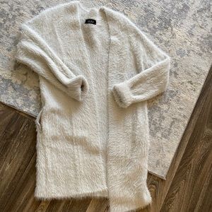 Fuzzy cardigan